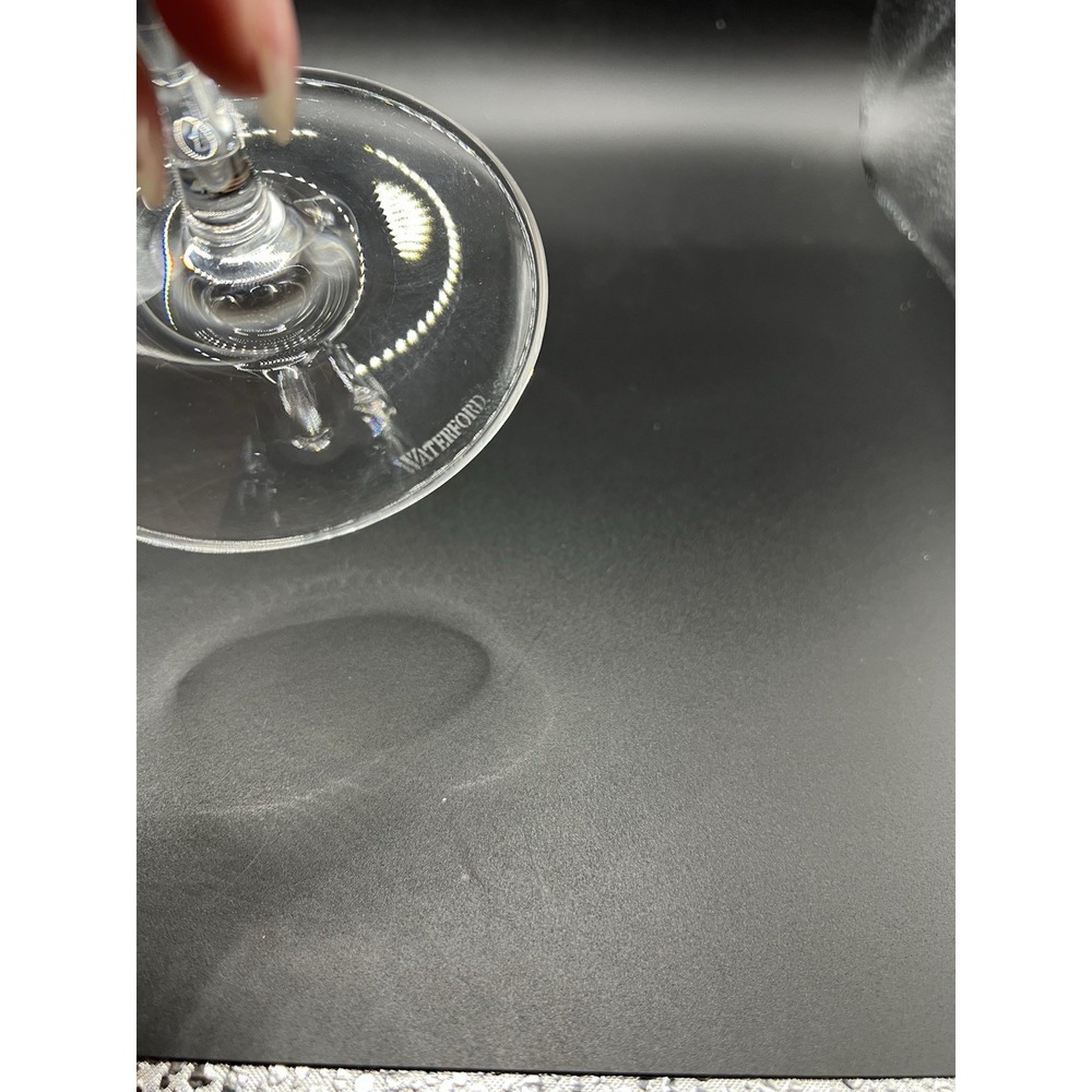 Lismore Essence Crystal by Waterford pair of Water Goblet w/box Mint - Picture 4 of 7